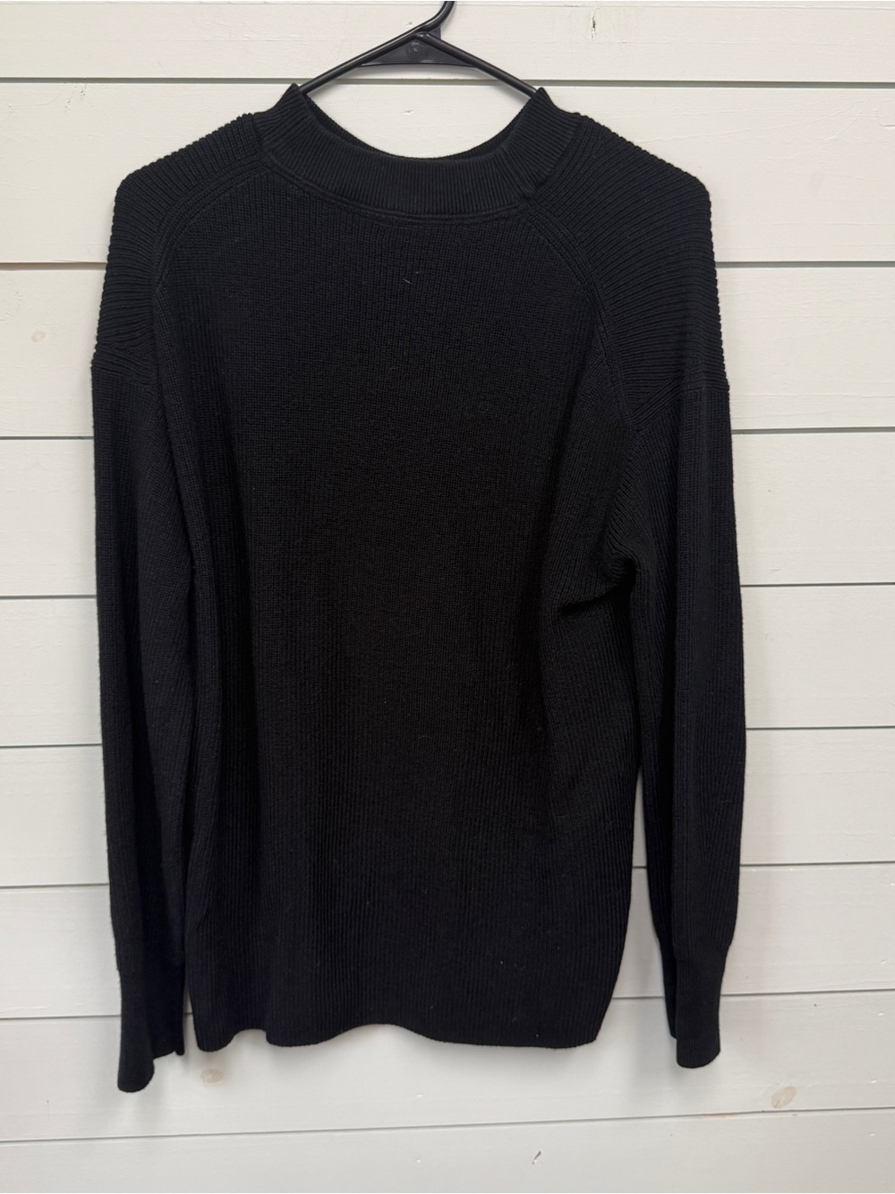 Lululemon crewneck sweater black women's size 8